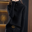 Suéter Feminino Colete Gola Alta de Lã Ferrazi