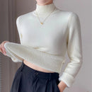 Suéter Feminino de Inverno em Lã Forrado Ferrazi