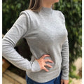 Suéter Feminino de Tricot com Gola Alta para Inverno Ferrazi