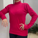 Suéter Feminino de Tricot com Gola Alta para Inverno Ferrazi