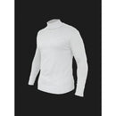 Suéter Masculino de Lã em Tricô Canelado com Gola Alta Ferrazi