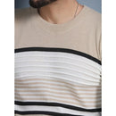 Suéter Masculino de Tricô com Gola Redonda e Manga Longa em Lã Ferrazi