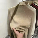 Suéter de Inverno Feminino de Lã Forrado Ferrazi