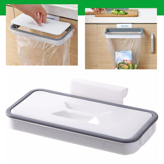 Suporte para Saco de Lixo Suspenso para Cozinha - CleanBin