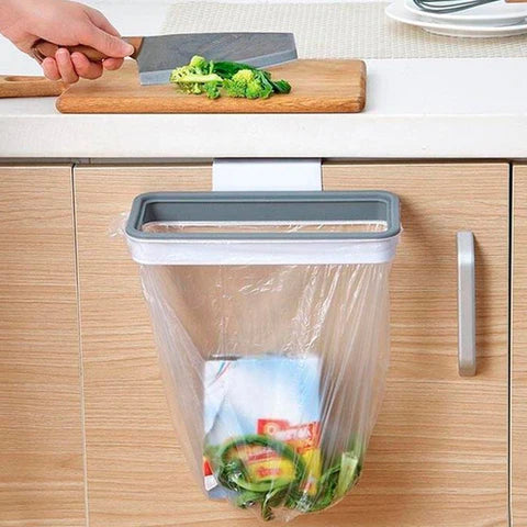 Suporte para Saco de Lixo Suspenso para Cozinha - CleanBin