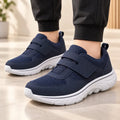 Tênis Feminino Confortável para Pés Largos com Velcro Antiderrapante para Caminhada Ferrazi
