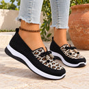 Tênis Slip On Feminino Confortável em Malha Respirável para Caminhada Ferrazi