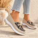 Tênis Slip On Feminino Confortável em Malha Respirável para Caminhada Ferrazi