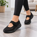 Tênis Slip On Feminino Leve e Respirável para Caminhada Ferrazi