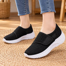 Tênis Slip On Feminino em Malha Respirável com Velcro Ferrazi