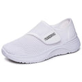 Tênis Slip On Feminino em Malha Respirável com Velcro Ferrazi