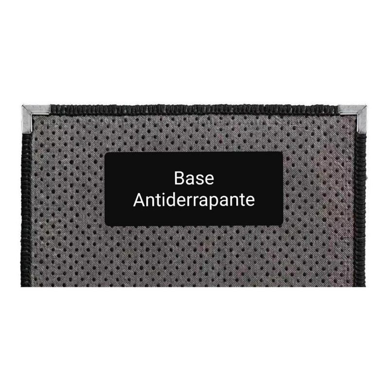 Tapete Passadeira Estampado Tipo Sisal Antiderrapante Ferrazi