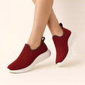 Tênis Feminino Estilo Meia Slip On Antiderrapante Ferrazi