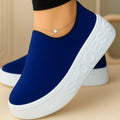Tênis Feminino Slip On Estilo Meia Sem Cadarço Casual Ferrazi
