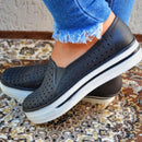 Tênis Feminino Slip On Leve e Respirável Ferrazi
