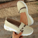 Tênis Feminino Slip On Respirável Antiderrapante com Absorção de Impacto Ferrazi