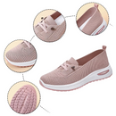 Tênis Feminino Slip On em Malha Respirável Leve e Antiderrapante Ferrazi