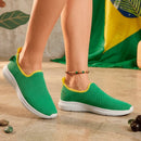 Tênis Meia Feminino Slip On Leve e Confortável - Compre 1 Leve 2