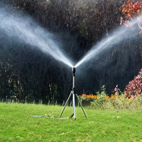 Tripé para Irrigação de jardim Rotativo Automático | AquaGlide