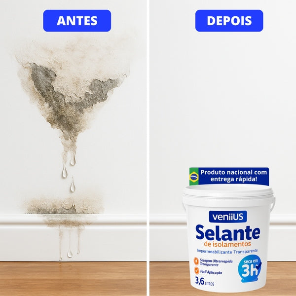 Vedante Impermeável com Proteção Total contra Infiltrações e Vazamentos Ferrazi