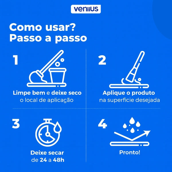 Vedante Impermeável com Proteção Total contra Infiltrações e Vazamentos Ferrazi