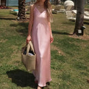 Vestido Feminino Elegante de Verão com Decote V Ferrazi