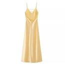 Vestido Feminino Elegante de Verão com Decote V Ferrazi