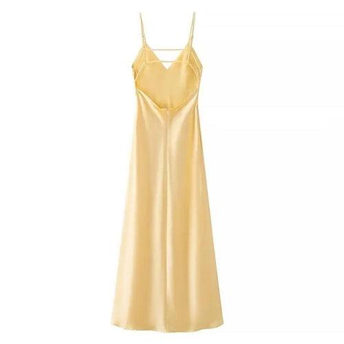 Vestido Feminino Elegante de Verão com Decote V Ferrazi