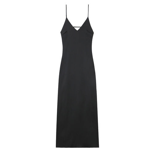 Vestido Feminino Elegante de Verão com Decote V Ferrazi