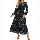 Vestido Feminino Longo Florido de Verão Ferrazi