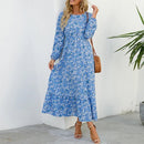 Vestido Feminino Longo Florido de Verão Ferrazi