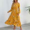 Vestido Feminino Longo Florido de Verão Ferrazi