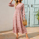 Vestido Feminino Longo Florido de Verão Ferrazi