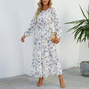 Vestido Feminino Longo Florido de Verão Ferrazi