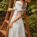 Vestido Feminino Slim Fit Floral de Verão Ferrazi