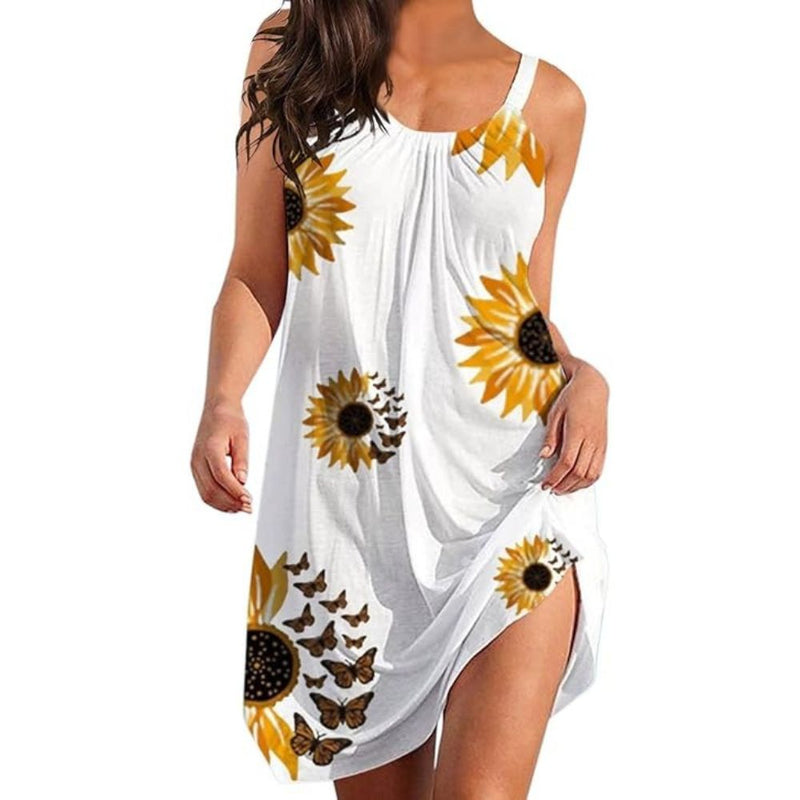 Vestido Feminino de Verão Estampado Ferrazi