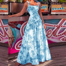 Vestido Feminino de Verão Longo Floral Ferrazi