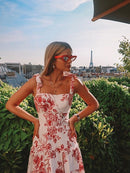 Vestido Feminino de Verão Longo Floral Ferrazi