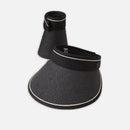 Viseira Chapéu Feminino de Palha com Proteção UV50+ Ferrazi