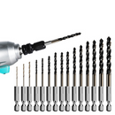 Brocas Haste Hexagonal | Conjunto Completo Com 6 Peças 