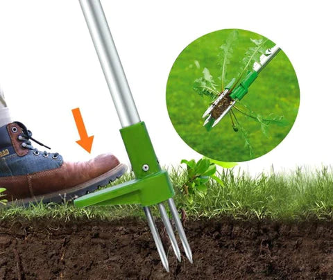 Removedor Extrator de Erva Daninha | Jardim Lindo e Limpo em Segundos