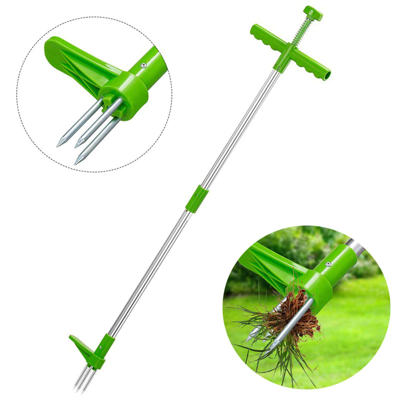 Removedor Extrator de Erva Daninha | Jardim Lindo e Limpo em Segundos
