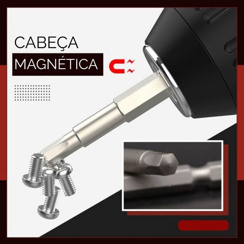 Brocas Hexagonal Magnética | Kit Com 7 Peças